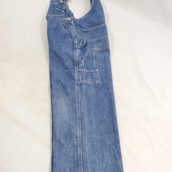 Lakin McKey L*M Bib Overalls Blue Denim Unisex Boy - Picture 13 of 15